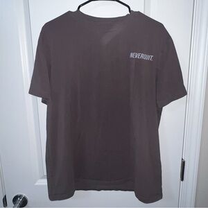 NFQ "Deep Dive" Training Tee - Large - Charcoal Gray